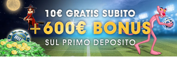 Bonus 600 euro William Hill