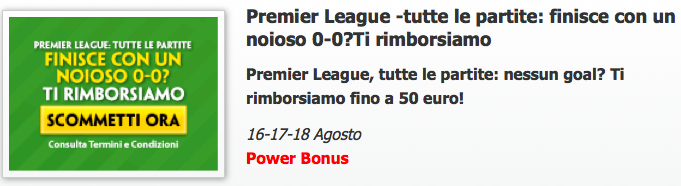 Paddy Power Bonus Agosto