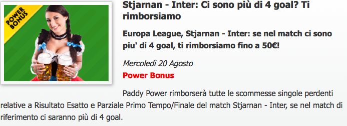 Paddy Power Stjarnan-Inter