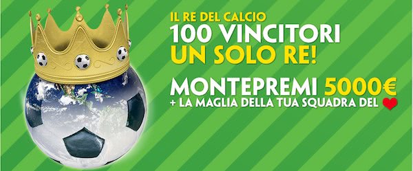 Paddy Power promo Il Re del Calcio