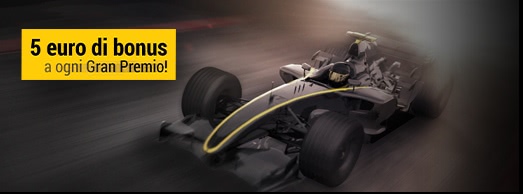 bwin Formula 1 bonus