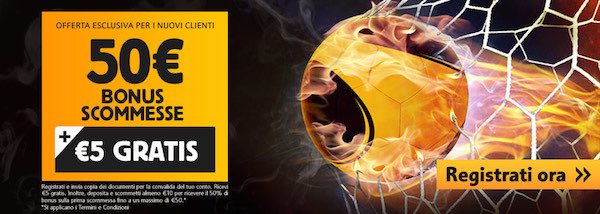 Logo bonus scommesse Betfair