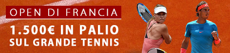 Betclic tennis Open di Francia