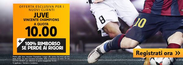 Juventus-Barcellona-Betfair