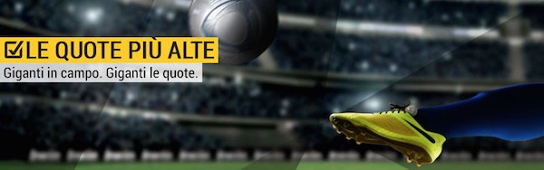 Promozione le quote più alte di bwin