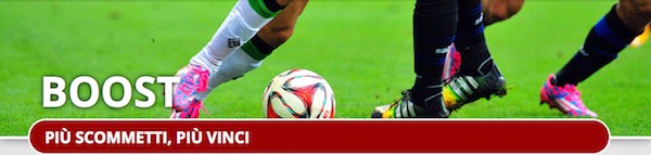 Banner della promozione Betclic Boost