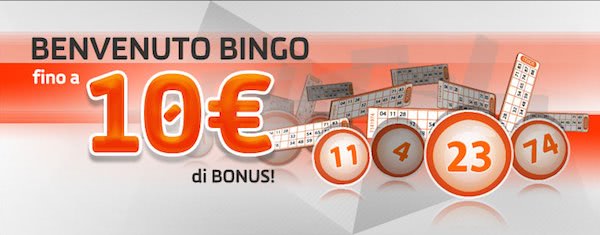 Gioco Digitale Bingo bonus di benvenuto