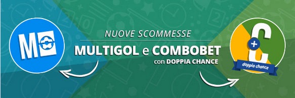 Promozione Multigol e Combobet di Eurobet