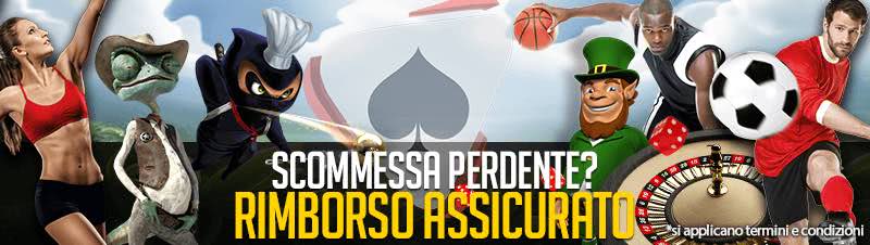 Promozione scommessa perdente Netbet