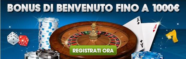 William Hill bonus di benvenuto casinò