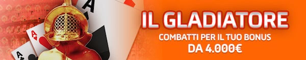 Il Gladiatore Gioco Digitale: 4.000 euro in palio