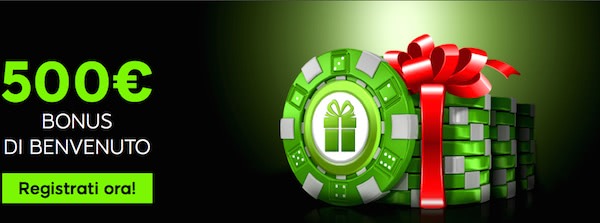 888 Casinò bonus di benvenuto