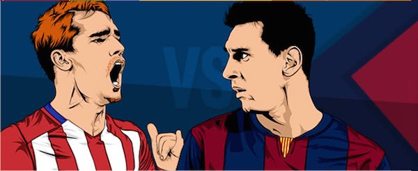 Promo Eurobet per Atletico Madrid vs. Barcellona di Champions League