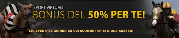 Banner della promozione Betclic dedicata agli sport virtuali