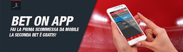 Banner della promozione Stanleybet Bet on App per Android e iPhone