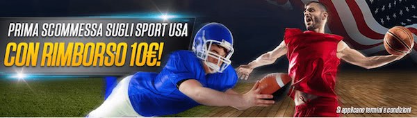 Promo Netbet per gli sport americani