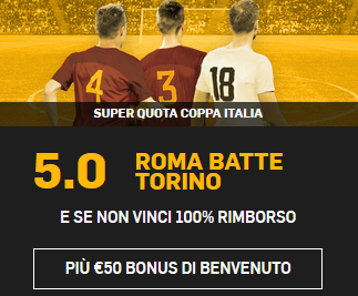 betfair roma torino 20-12-2017