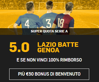 betfair lazio genoa 05-02-2018