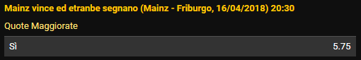 bwin mainz friburgo 16-04-2018