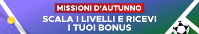 Punta Milan Genoa con Missioni d"Autunno Betfair per gareggiare e vincere fino a 300 Euro