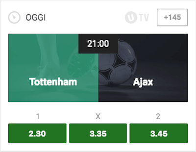 Unibet ajax juventus